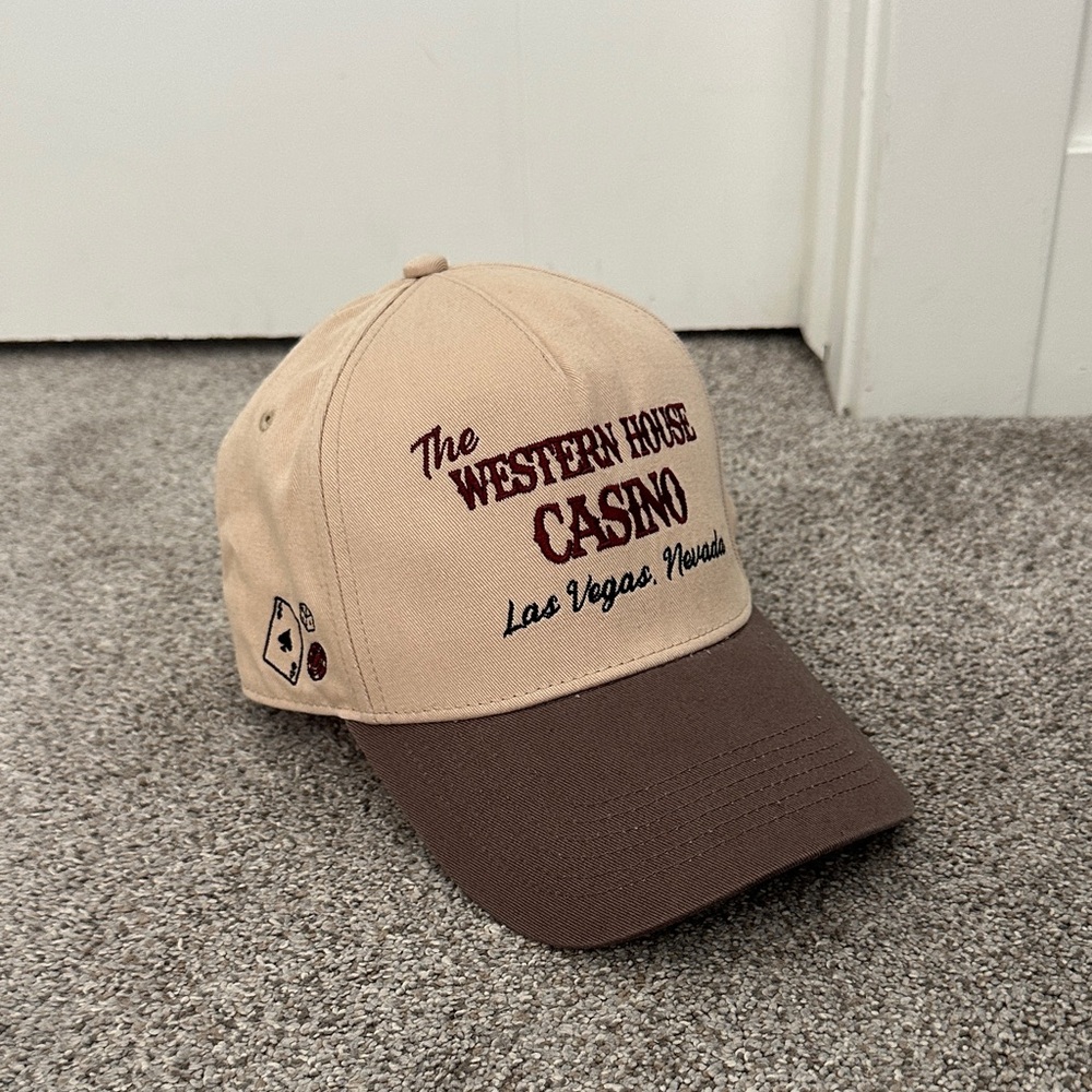 Abercrombie & Fitch Beige Baseball Cap